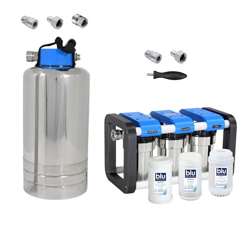 GoBluTech R3 Water Filtration Unit + Water Softener