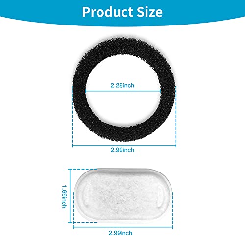Cat Water Fountain Filters for 108 (16 Count)