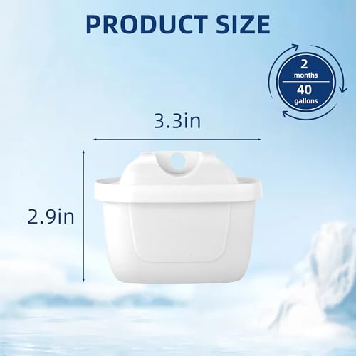 Water Filter Replacement for Mavea filters 3 pack (3 Count)