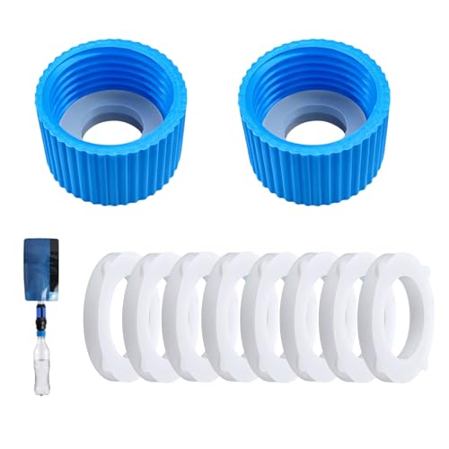 2 Pack Water Filter Coupling Kit with Cleaning Gasket (2 Count)