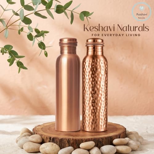 100% Pure Copper Water Bottle