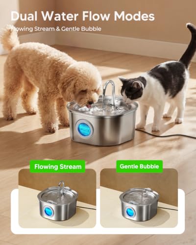 Stainless Steel Cat Water Fountain