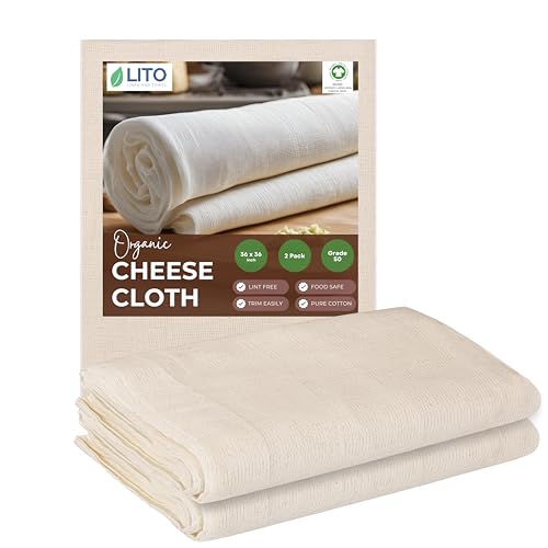 Cheesecloth for Straining (2 Sq Ft)