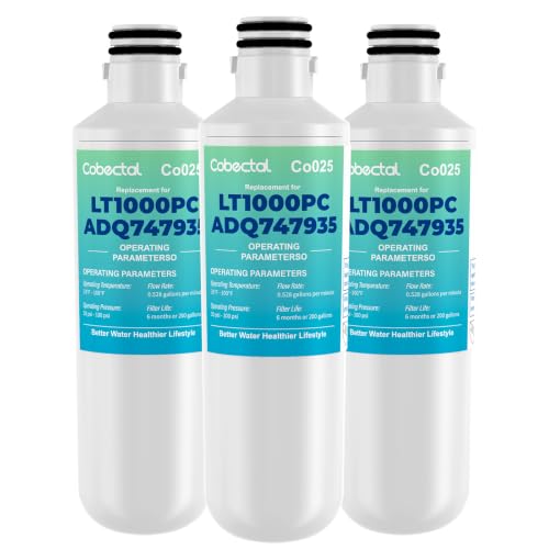 LT1000PC adq747935 Water Filter replacement for lg lt1000p (3 Count)