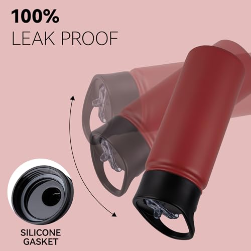 16 oz Insulated Water Bottle Bulk 8 Pack