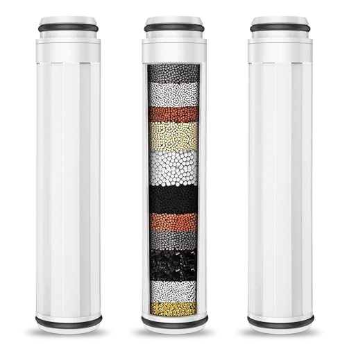 3 PACK Water Replacement Filter for Shower Head (3 Count)