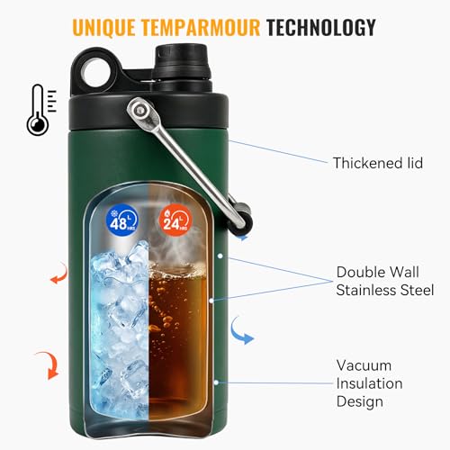 Insulated Half Gallon Jug with Handle