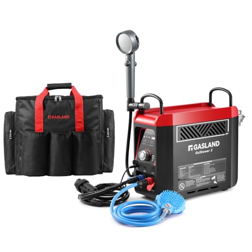 G3MAX Portable Propane Water Heater & Shower Pump for RV Camping