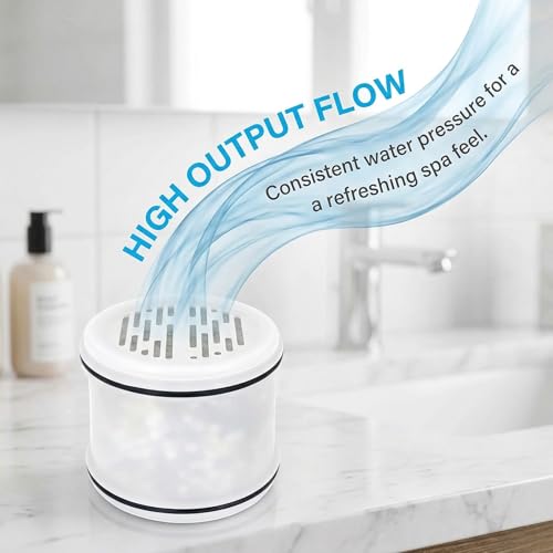 Replacement Shower Filter Cartridge Compatible With MakeFit H5H117 H5H117CP Filtered Shower head for Hard Water Reduce Chlorine and Harmful Substances