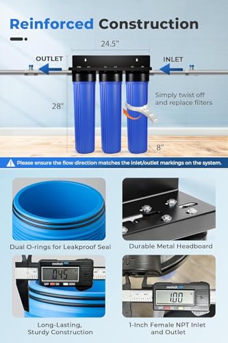 SGS Tested Lead Removal Whole House Water Filter System w