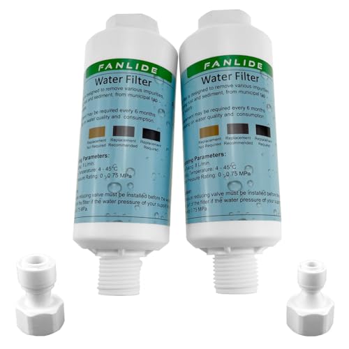Bidet water filter for electronic bidet seats