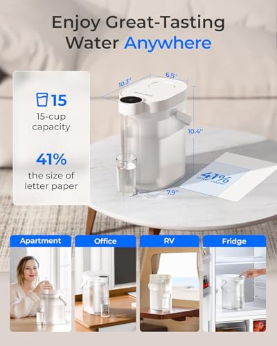 ED25TW Rechargeable Water Filter Dispenser