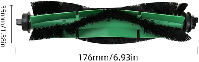 Replacement Parts for iRobot Roomba Q011,Q0520,Q0120,105 Vac, Y0140, Y0110, 105 Combo, Robot Vacuum, 2 Roller Brush, 6 Side Brush, 6 Hepa Filters, 1 Cleaning Brushes - AquaVibe