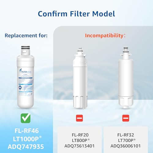 LT1000PC ADQ747935 Refrigerator Water Filter (3 Count)