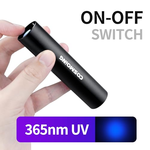 UV Flashlight USB Rechargeable (2 Count)