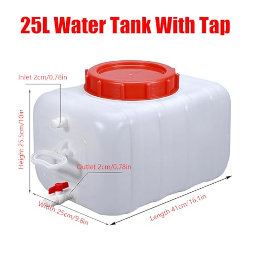 Plastic Water Tank 25L