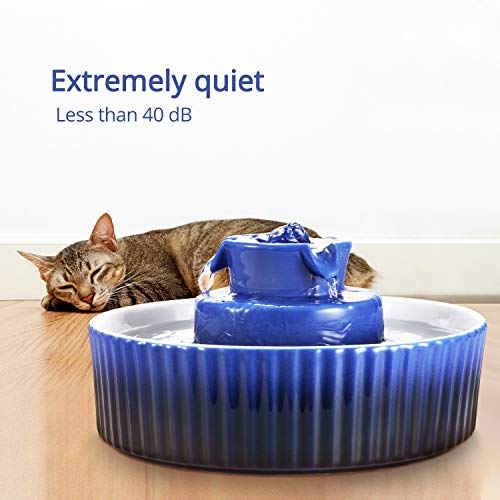 Ceramic Cat Water Fountain