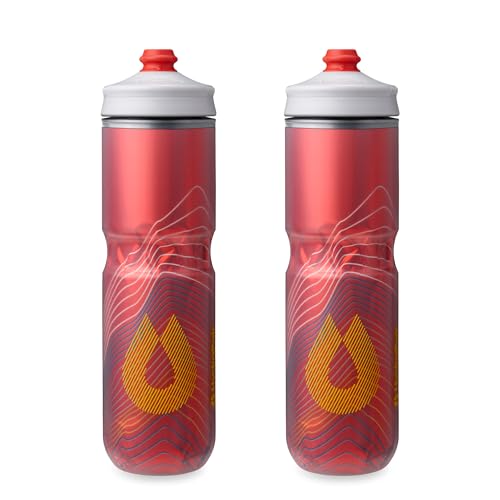 Polar Surge Insulated Bike Water Bottle (2 Count)