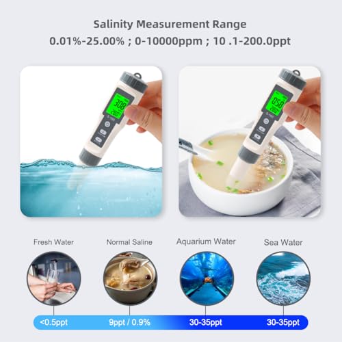 TDS Meter 4 in 1 Water Tester TDS