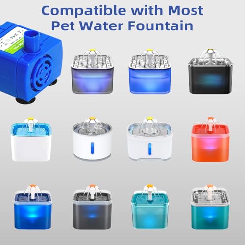 IP68 DR DC160 submersible water pump Cat Water Fountain Pump for Tritone Ceramic