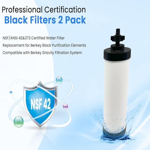 Upgraded】Virego Ceramic Filter Silver Infused (6000 Count)