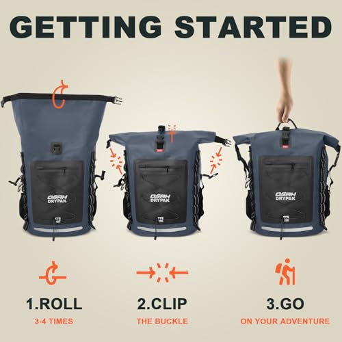 Waterproof Backpack Dry Bag 25L