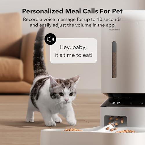 5L Automatic Cat Feeder for 2 Cats