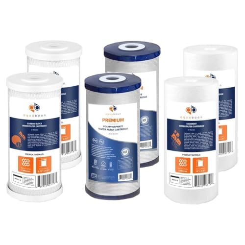 5 Micron 10 x 4.5 Carbon Block Chlorine Reduction (2 Count)