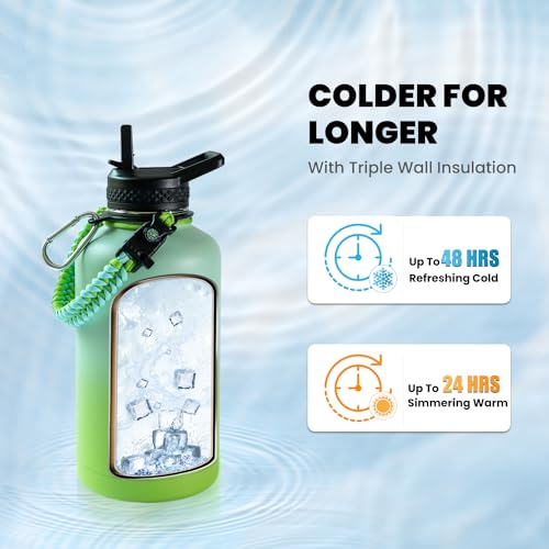 Insulated Water Bottle 64 oz