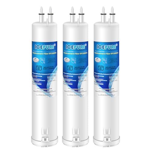 RFC6600A Refrigerator Water Filter Replacement for 4396841 (3 Count)