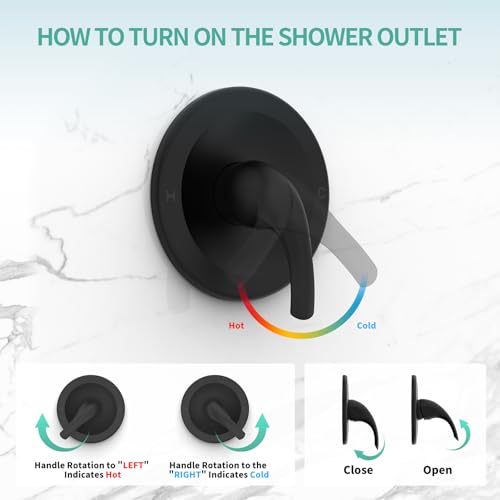 Dual 2 in 1 Shower System with Handheld
