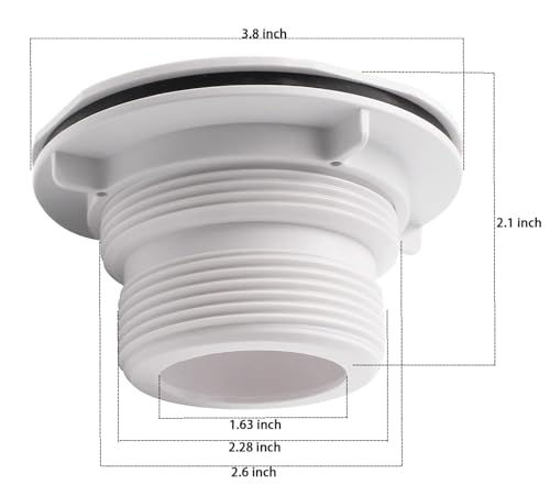 Threaded Inlet Strainer Kit for Stock Tank Pools