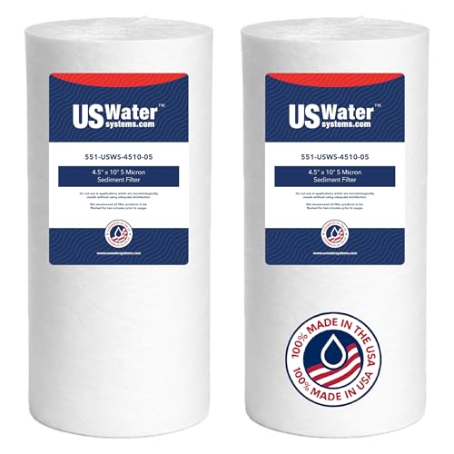US Water Systems Spun Poly Sediment Filter (2 Count)