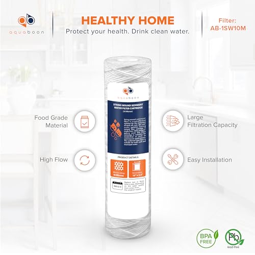String Wound Water Filter Cartridge