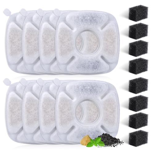 8 Pack Replacement Filters & Sponges Set for 67