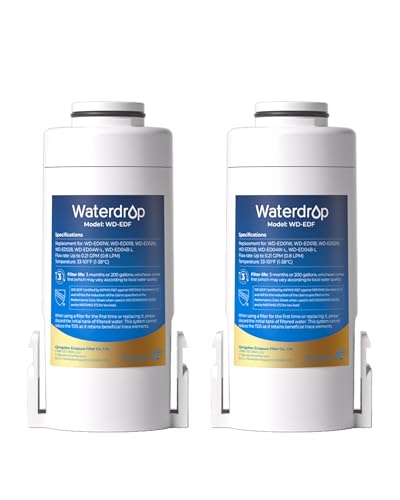 EDF Water Filter Replacement for Waterdrop ED01 (2 Count)