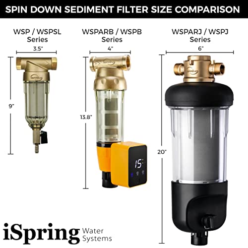 WSP500J Jumbo Spin Down Sediment Filter