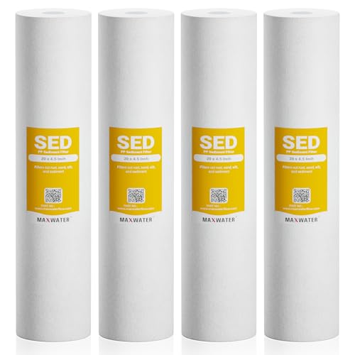 10 Micron 20 x 4.5 Sediment Water Filter Replacement Cartridge