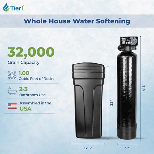 32 000 Grain Water Softener for 3