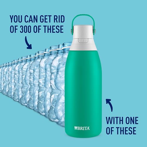 Insulated Filtered Water Bottle with Straw