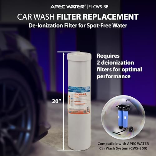 FI-CWS-BB Car Wash Deionization Replacement Filter, 20 Inch