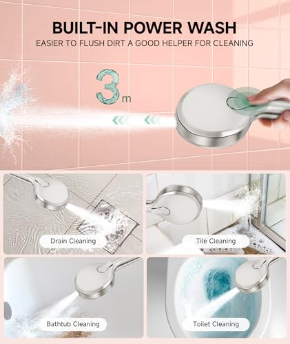 Filtered Shower Head with Handheld