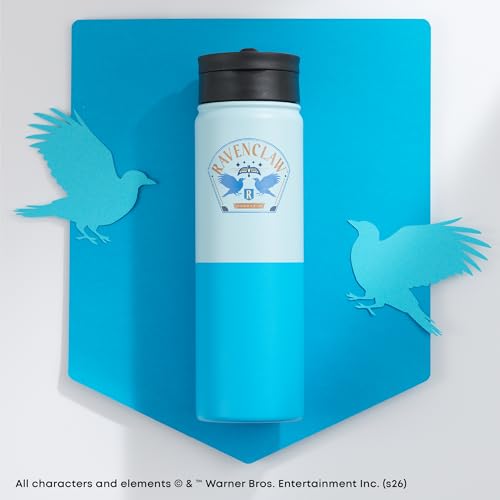Harry Potter Ravenclaw Stainless Steel Water Bottle with Flip Straw Lid