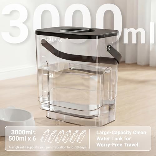 3L Filterless Cat Water Fountain