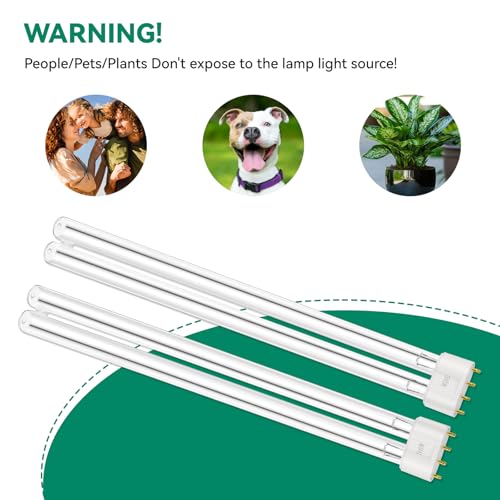 2 Pack 36W UV Replacement Bulbs