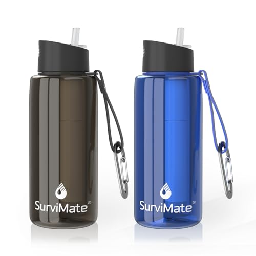Purified Water Bottle for Camping