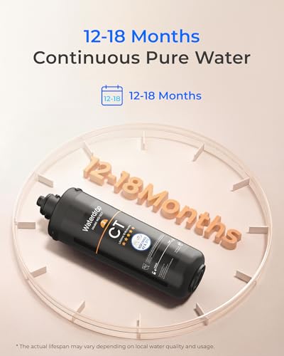 WD 10CT Water Filter Replacement for Waterdrop TSA & TSB 3