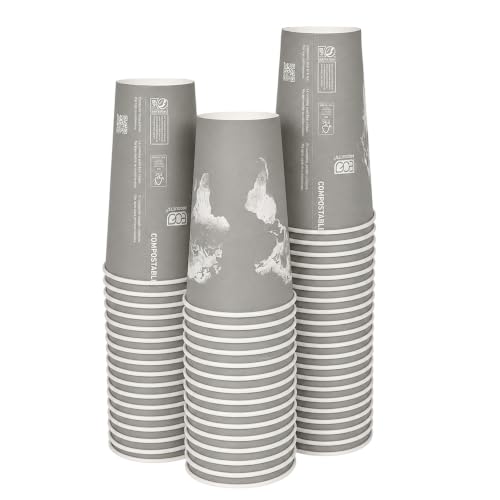 World Art Disposable Coffee Cups (50 Count)