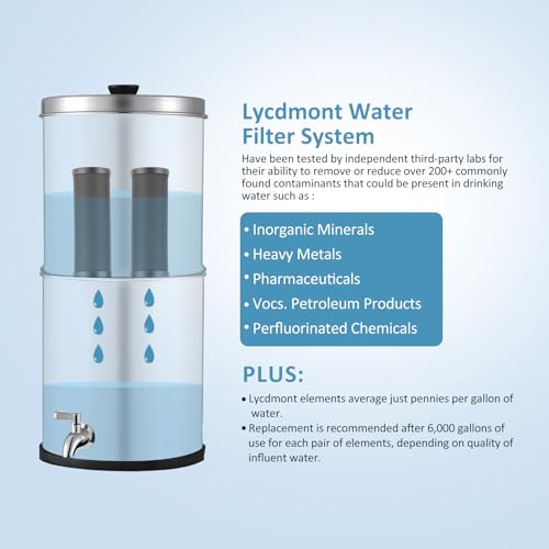 2.25G Ultra Filtration Gravity Water Filter System