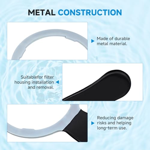 Metal Water Filter Wrench Compatible with iSpring AWR2